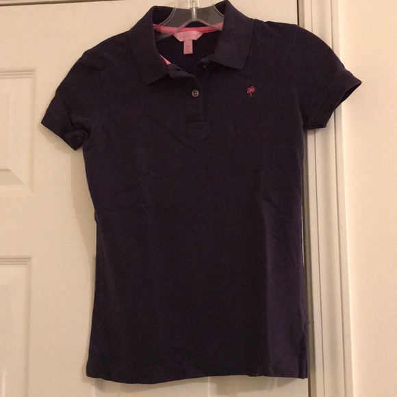 EUC~ Lilly Pulitzer “Shrunken Polo” - Picture 5 of 6